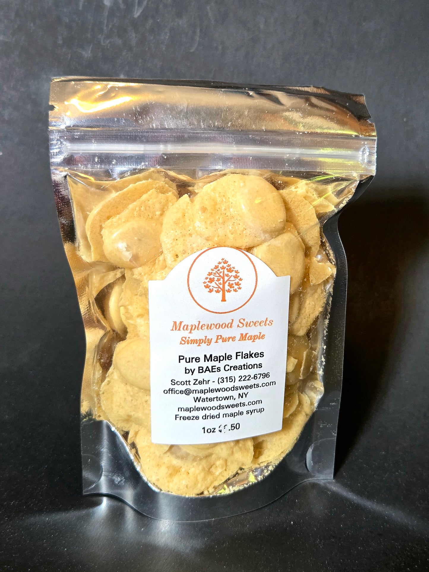 Freeze Dried Maple Flakes