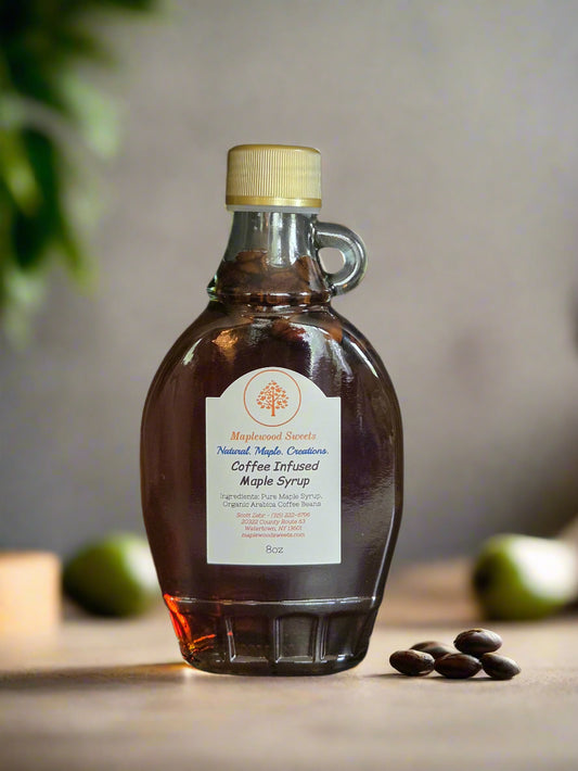 Coffee Bean infused maple syrup
