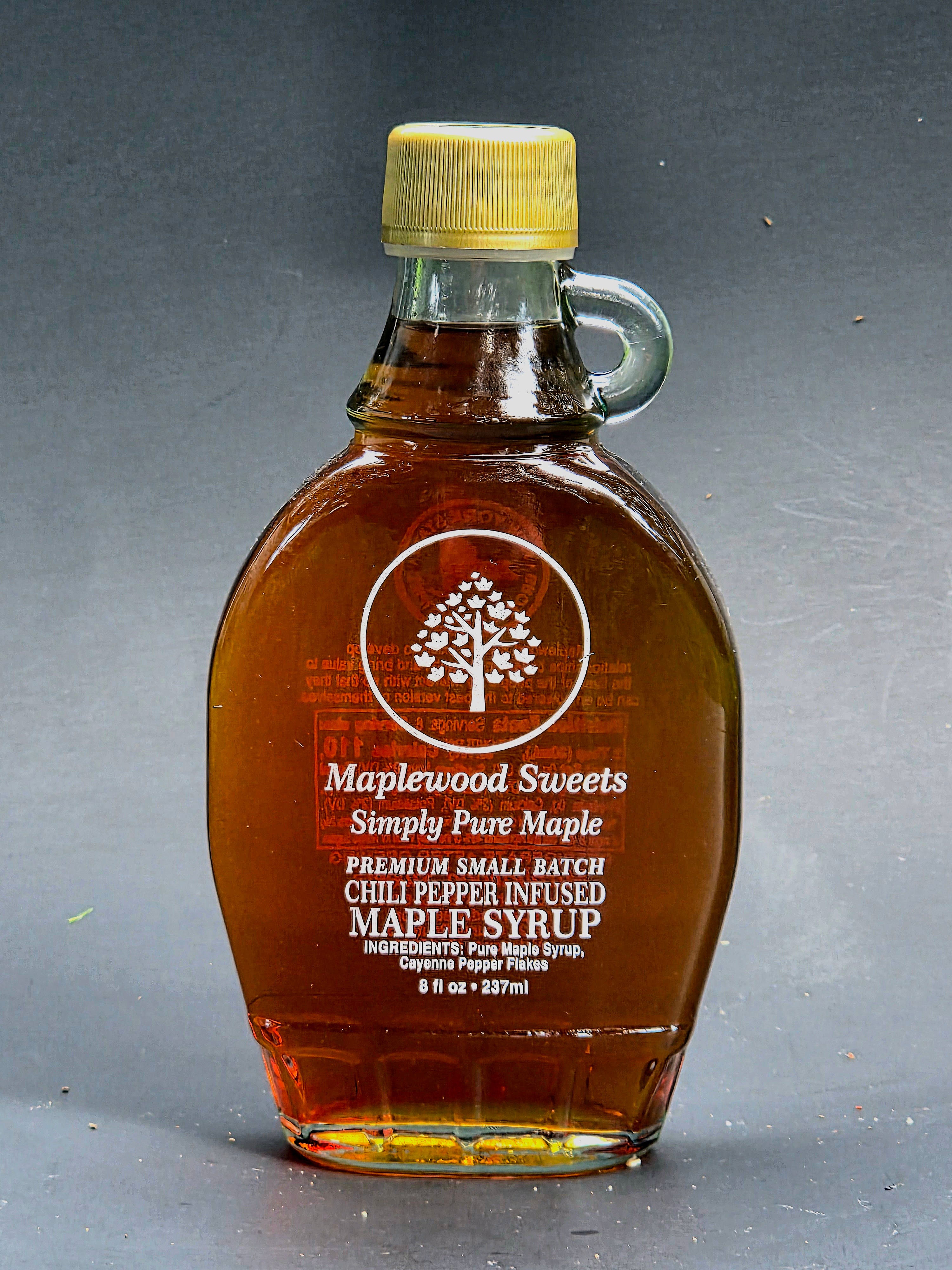 Chili Pepper infused maple syrup