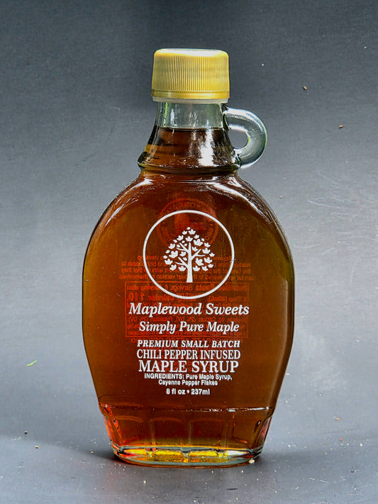 Chili Pepper infused maple syrup