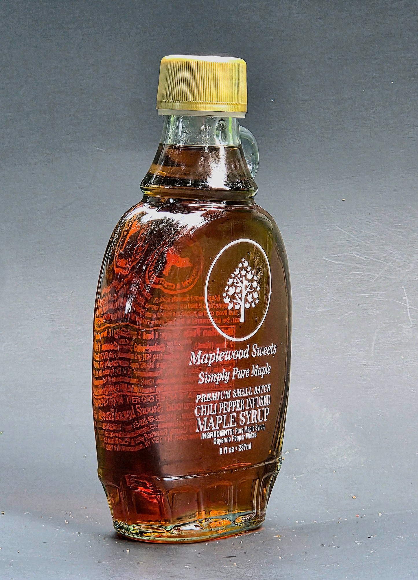 Chili Pepper infused maple syrup