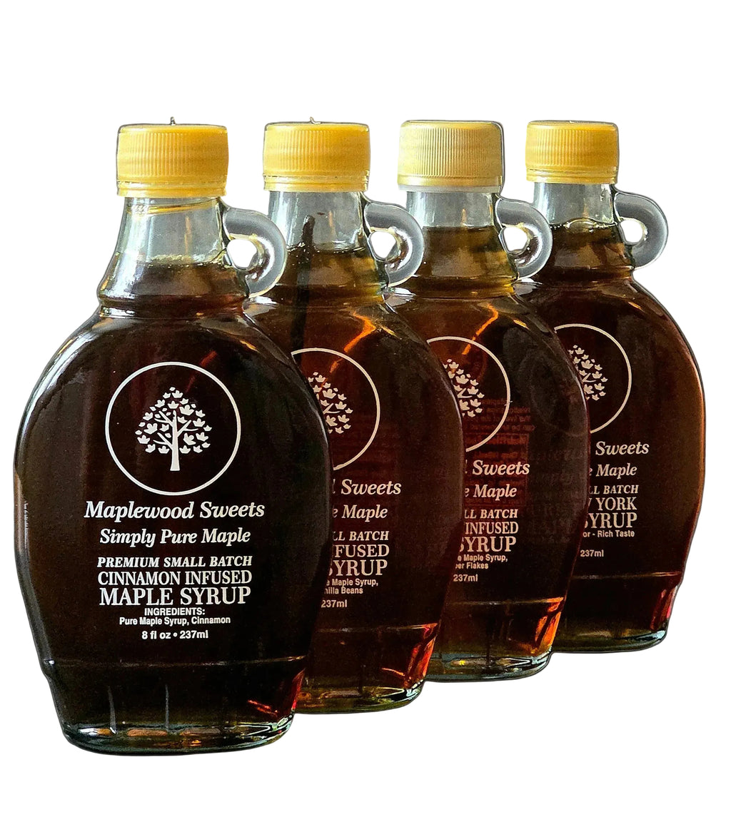 Vanilla infused maple syrup