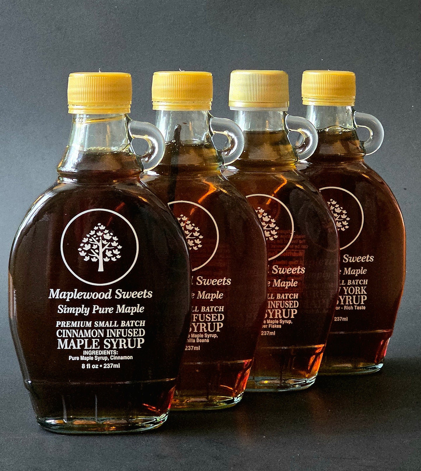 Vanilla infused maple syrup