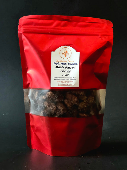 Maple Glazed Pecans